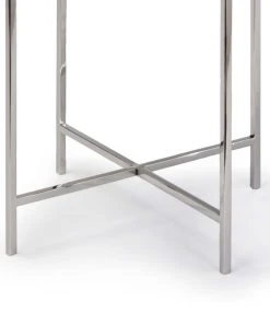 Regina Andrew Bone Drum Table (Polished Nickel) Side & End Tables