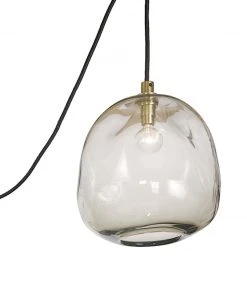 Regina Andrew Molten Spider Large With Smoke Glass (Natural Brass) 9 Regina Andrew Molten Spider Large With Smoke Glass (Natural Brass)