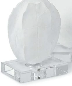 DECOR Regina Andrew Turtle Shells On Crystal (Set Of 2) Small