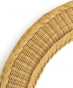 DECOR Regina Andrew Pierre Rattan Mirror