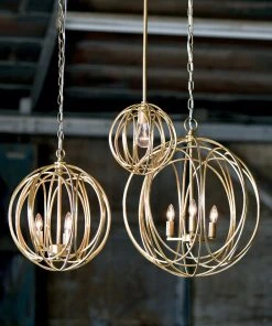 Regina Andrew Ofelia Pendant Medium (Gold Leaf)