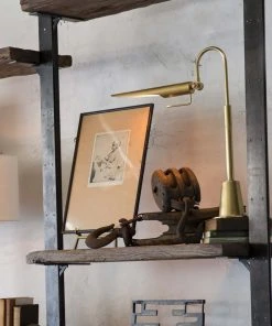 Regina Andrew Raven Task Lamp (Natural Brass)