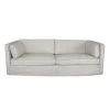 Regina Andrew Gypsy Leather Sofa (Cappuccino White)
