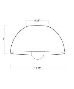 Regina Andrew Sigmund Flush Mount (White And Gold) All Lighting