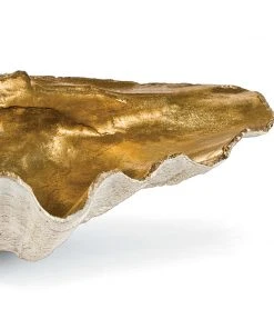 Regina Andrew Golden Clam Bowl Small DECOR 7 Regina Andrew Golden Clam Bowl Small DECOR