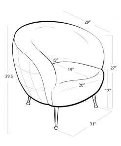 Regina Andrew Beretta Sheepskin Chair