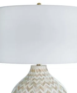 Table Lamps Regina Andrew Chevron Bone Table Lamp (Natural) 10 Table Lamps Regina Andrew Chevron Bone Table Lamp (Natural)