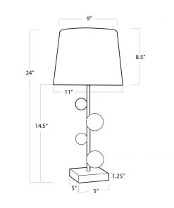 Regina Andrew Bijou Buffet Lamp (Clear) Table Lamps
