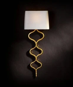 All Lighting Regina Andrew Sinuous Sconce (Gold Leaf) 12 All Lighting Regina Andrew Sinuous Sconce (Gold Leaf)