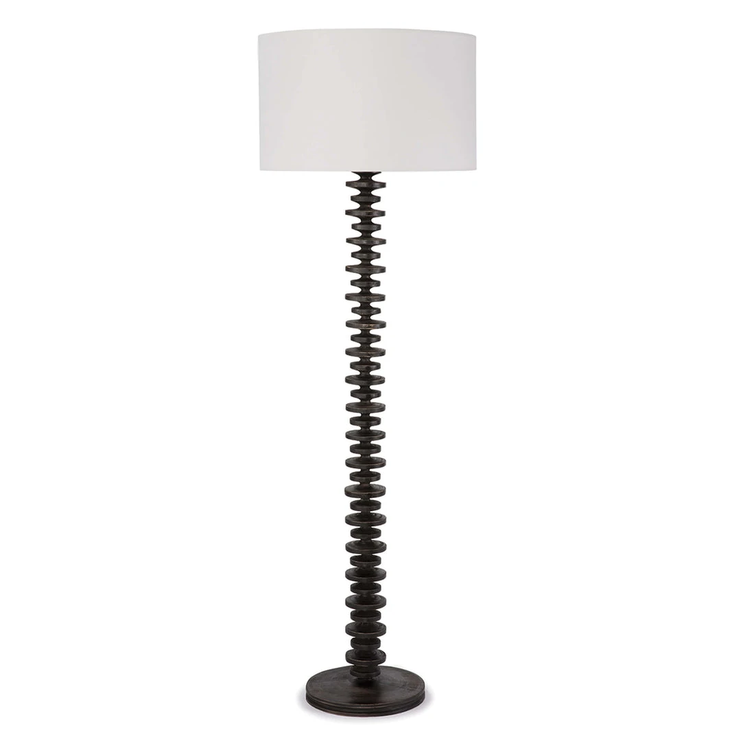 Regina Andrew Fishbone Floor Lamp (Ebony) Floor Lamps 3 Regina Andrew Fishbone Floor Lamp (Ebony) Floor Lamps