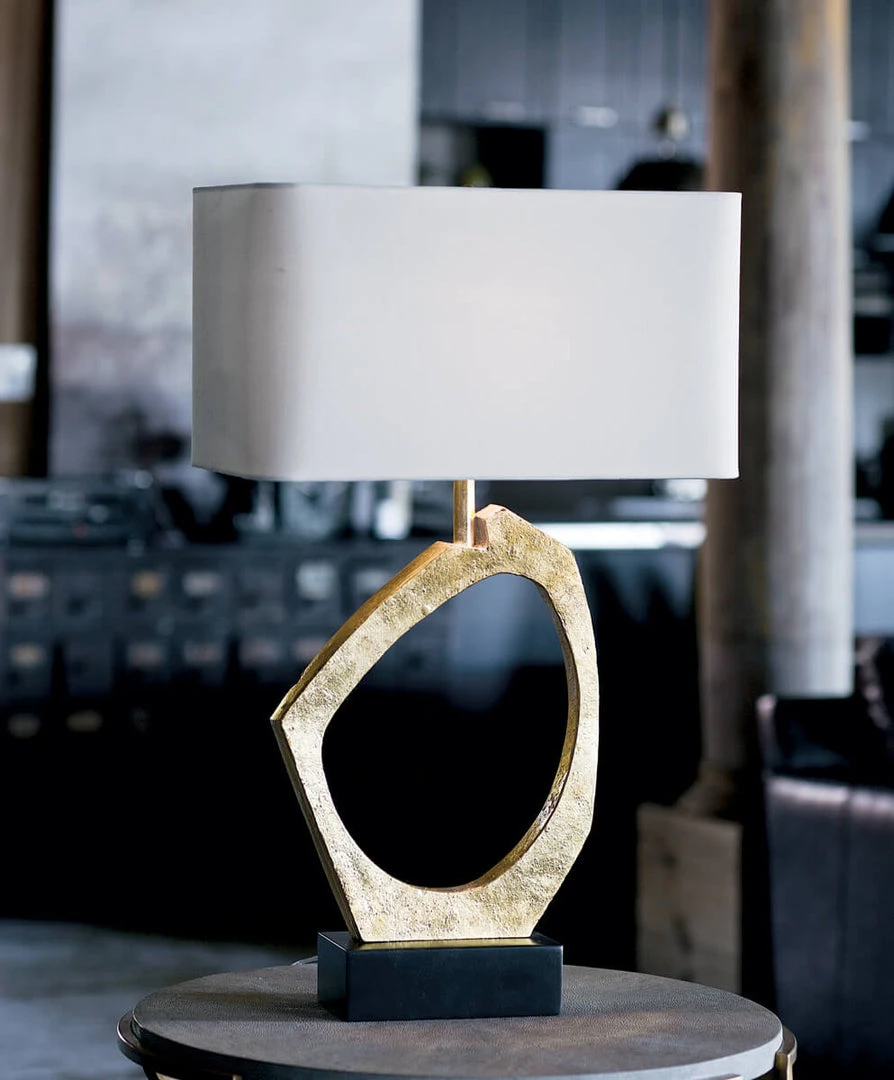 Regina Andrew Manhattan Table Lamp (Gold Leaf) Table Lamps 4 Regina Andrew Manhattan Table Lamp (Gold Leaf) Table Lamps