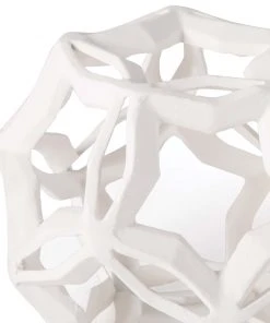 DECOR Regina Andrew Geometric Star Medium (White)