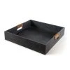 DECOR Regina Andrew Logia Square Tray Large (Grey)