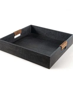 DECOR Regina Andrew Logia Square Tray Large (Grey)