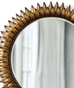 Regina Andrew Sun Flower Mirror Small (Antique Gold)