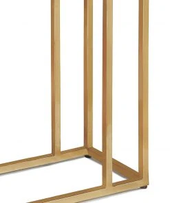 Side & End Tables Regina Andrew Echelon Sofa Hugger Table (Natural Brass) 9 Side & End Tables Regina Andrew Echelon Sofa Hugger Table (Natural Brass)