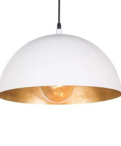 Regina Andrew Sigmund Pendant Small (White And Gold)