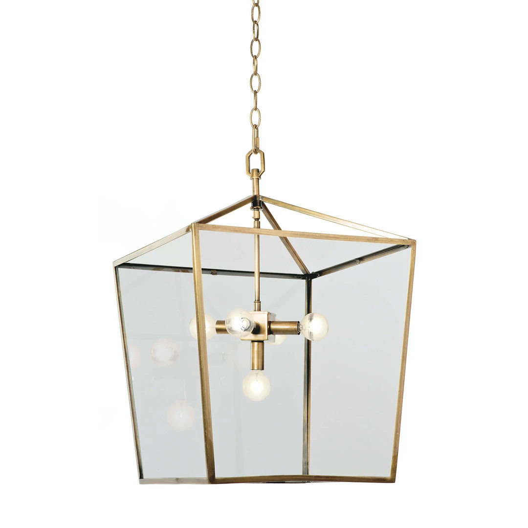 All Lighting Regina Andrew Camden Lantern (Natural Brass) 3 All Lighting Regina Andrew Camden Lantern (Natural Brass)