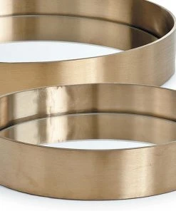 DECOR Regina Andrew Tray Set (Natural Brass) 11 DECOR Regina Andrew Tray Set (Natural Brass)