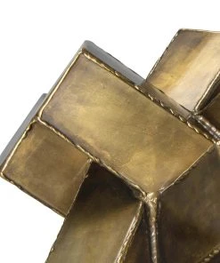 DECOR Regina Andrew Abstract Sculpture (Brass)