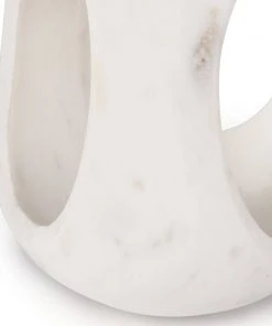 DECOR Regina Andrew Bruno Marble Sculpture Large (White) 8 DECOR Regina Andrew Bruno Marble Sculpture Large (White)