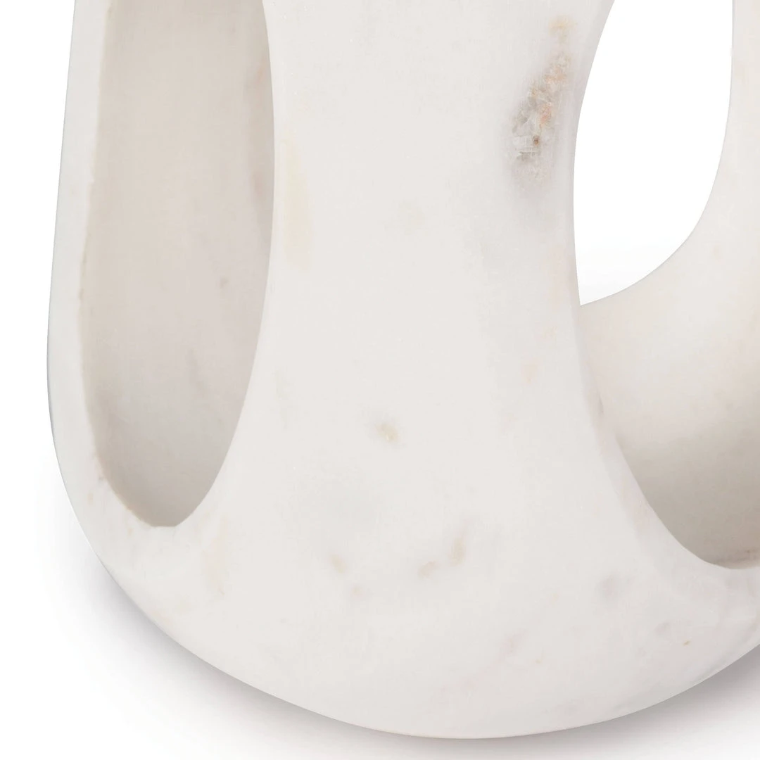 DECOR Regina Andrew Bruno Marble Sculpture Large (White) 4 DECOR Regina Andrew Bruno Marble Sculpture Large (White)