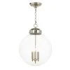 Regina Andrew Globe Pendant (Polished Nickel)