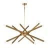 All Lighting Regina Andrew Viper Chandelier (Natural Brass) 2 All Lighting Regina Andrew Viper Chandelier (Natural Brass)