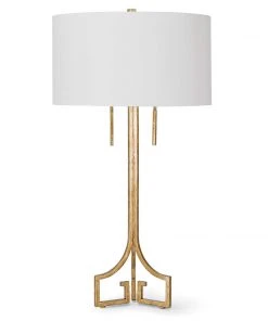 Regina Andrew Le Chic Table Lamp (Antique Gold Leaf) Table Lamps