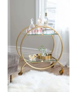 DECOR Regina Andrew Tray Set (Natural Brass)