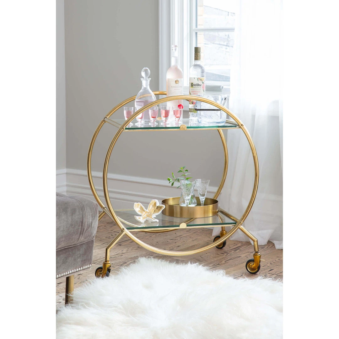 DECOR Regina Andrew Tray Set (Natural Brass) 4 DECOR Regina Andrew Tray Set (Natural Brass)