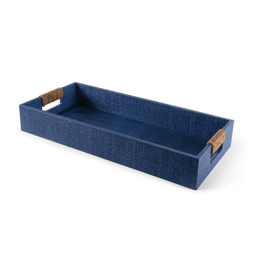 Regina Andrew Logia Rectangle Tray Small (Indigo) DECOR 3 Regina Andrew Logia Rectangle Tray Small (Indigo) DECOR