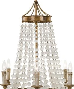 Regina Andrew Frosted Crystal Bead Chandelier