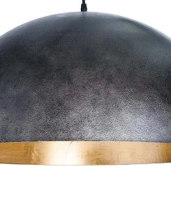 Regina Andrew Sigmund Pendant Small (Black And Gold)