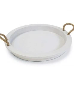Regina Andrew Aegean Serving Tray (White) DECOR
