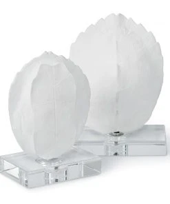 DECOR Regina Andrew Turtle Shells On Crystal (Set Of 2) Small