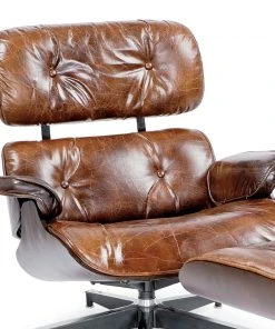 Regina Andrew Barca Lounge And Ottoman (Cigar)