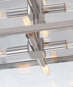 All Lighting Regina Andrew Ritz Flush Mount (Polished Nickel)