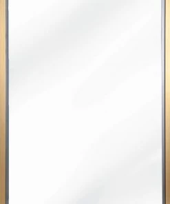 Regina Andrew Rectangle Mirror (Natural Brass) DECOR