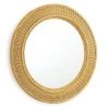 DECOR Regina Andrew Pierre Rattan Mirror