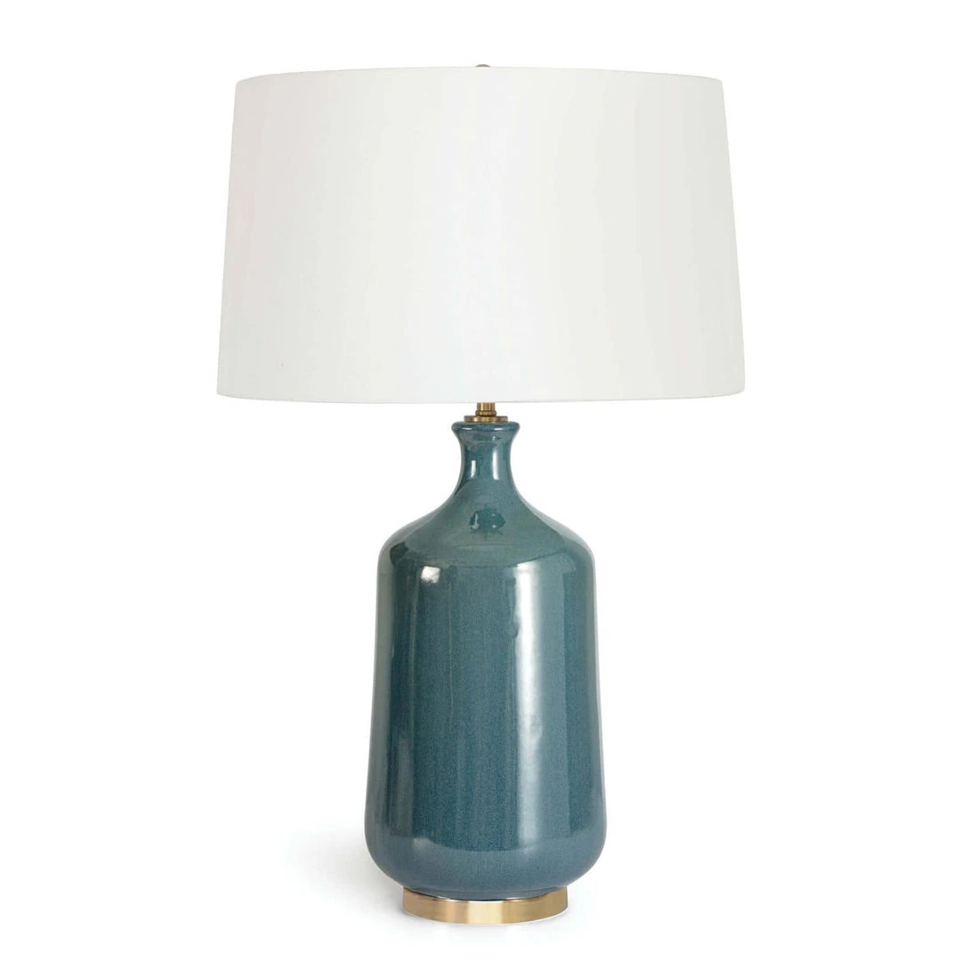 Regina Andrew Glace Ceramic Table Lamp (Blue) 3 Regina Andrew Glace Ceramic Table Lamp (Blue)