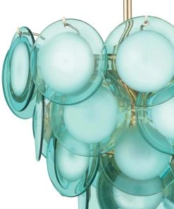 All Lighting Regina Andrew Mini Diva Chandelier (Aqua)