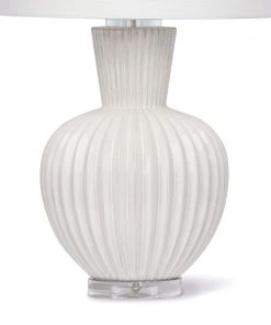 Regina Andrew Madrid Ceramic Table Lamp (White) Table Lamps