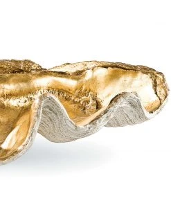 Regina Andrew Golden Clam Bowl Large DECOR 9 Regina Andrew Golden Clam Bowl Large DECOR