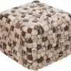 Surya Summit POUF-14 Pouf Benches, Ottomans & Poufs