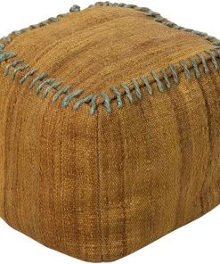 Surya Woodstock POUF-191 Pouf