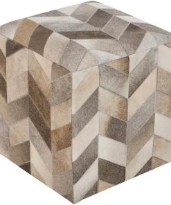 Benches, Ottomans & Poufs Surya Appalachian POUF-242 Pouf