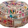 Surya Karma POUF-92 Pouf Benches, Ottomans & Poufs