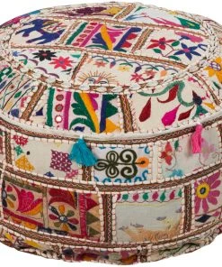 Surya Karma POUF-92 Pouf Benches, Ottomans & Poufs