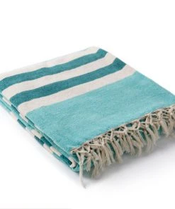 Surya Troy Woven Fringe Throw